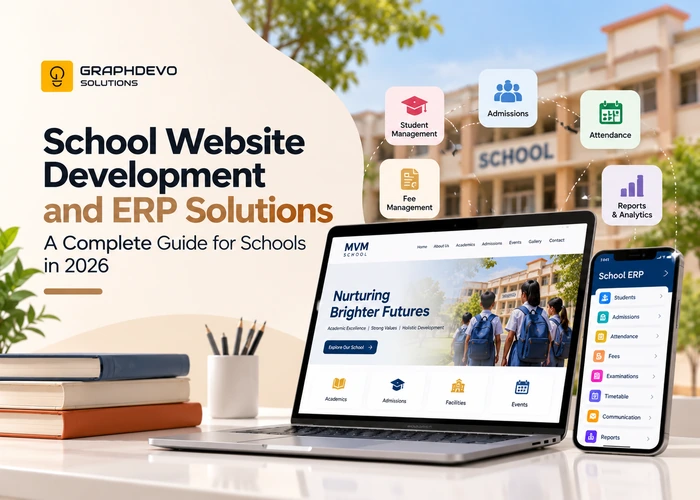 School Website Development in 2026: How a Modern School Website and ERP System Can Transform Digital Management