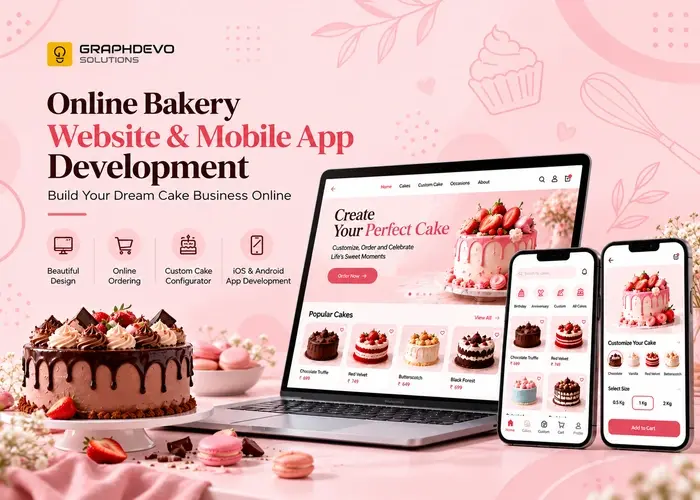 How to Build an Online Cake Shop Website and Mobile App in 2026